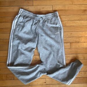 A2. Adidas Women’s Light Gray Joggers. Matching Sweater Sold Separately.